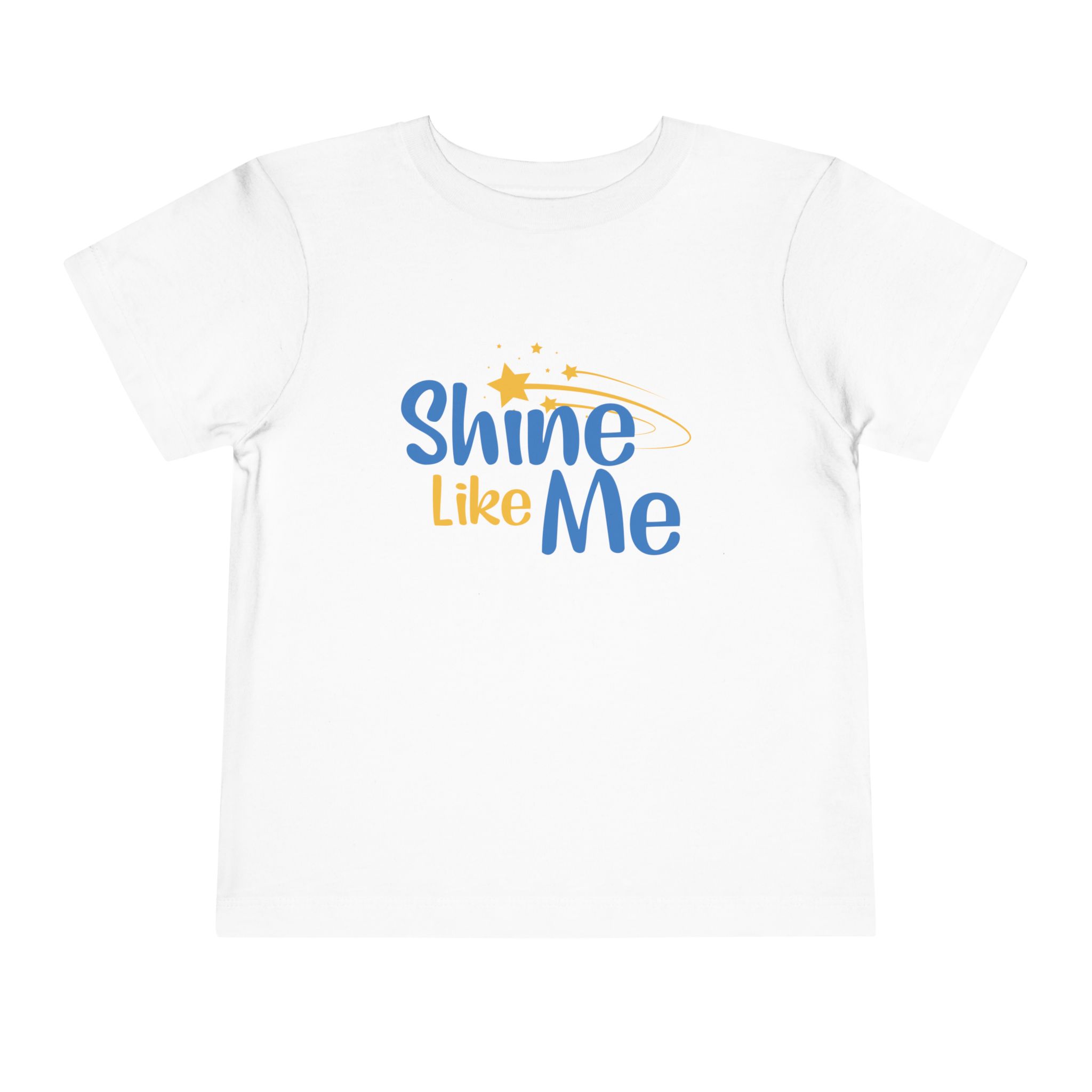 Shine Like Me Toddler Tee | Stars Graphic - Image 4