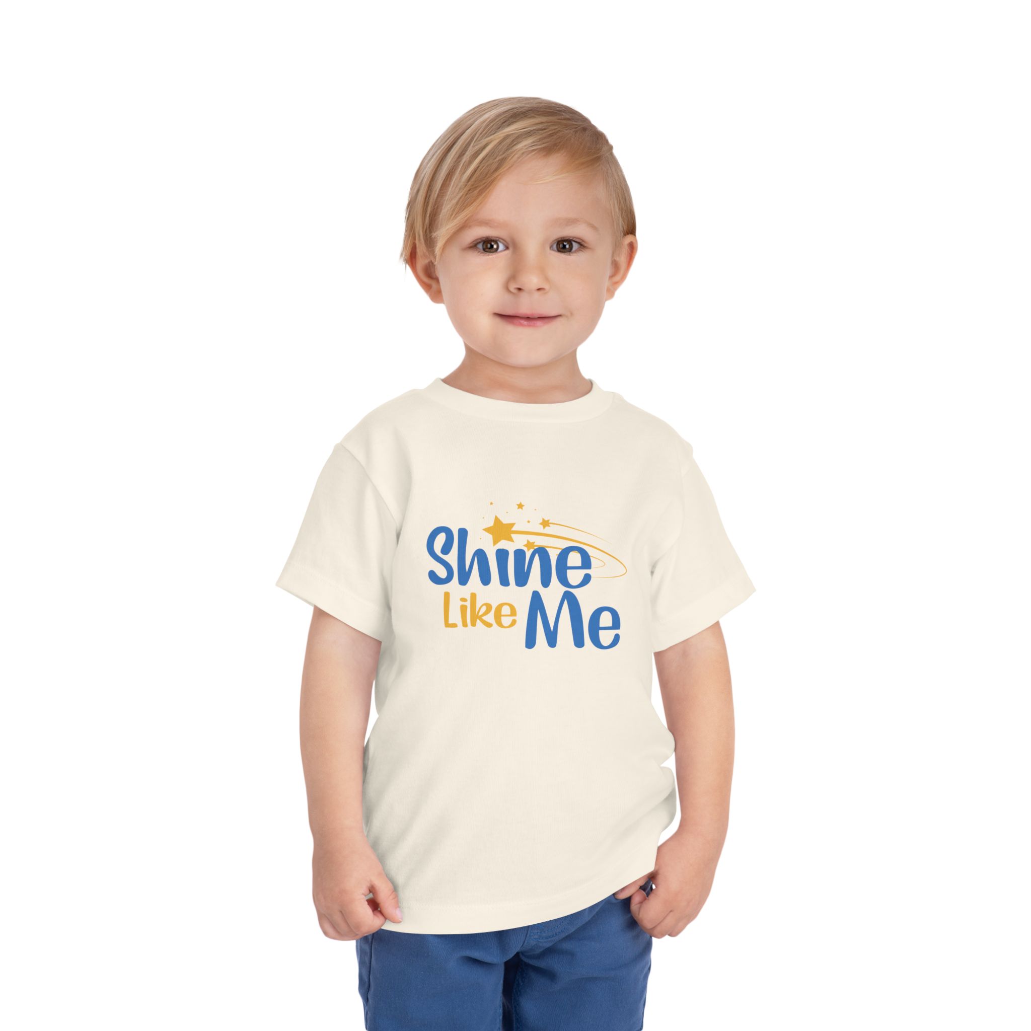 Shine Like Me Toddler Tee | Stars Graphic - Image 9
